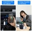 Bluetooth 5.4 Airplane Transmitter Adapter for Airpods or Headphones,2-in-1 Wireless Bluetooth 3.5mm Aux Audio Transmitter Receiver,White