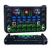 Podcast Recording Equipment with Voice changer, Podcast Mixer,Sound Card, DJ Audio Mixer Interface for PC Game Live Streaming or Podcast