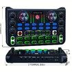 Podcast Recording Equipment with Voice changer, Podcast Mixer,Sound Card, DJ Audio Mixer Interface for PC Game Live Streaming or Podcast