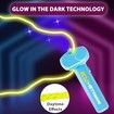 Glow in The Dark Loop Rope Launcher Propeller,Lasso Pressure Reducer,Game Shooter String Toy,Birthday Christmas Ideal Gift Light Blue