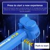 Glow in The Dark Loop Rope Launcher Propeller,Lasso Pressure Reducer,Game Shooter String Toy,Birthday Christmas Ideal Gift Green