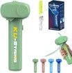 Glow in The Dark Loop Rope Launcher Propeller,Lasso Pressure Reducer,Game Shooter String Toy,Birthday Christmas Ideal Gift Green