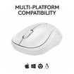 Wireless Silent Bluetooth Mouse Pompact Portable Smooth Tracking for Windows,MacOS Compatible with PC,Mac,Laptop,Tablets-White