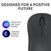 Wireless Silent Bluetooth Mouse Pompact Portable Smooth Tracking for Windows,MacOS Compatible with PC,Mac,Laptop,Tablets-Black