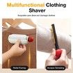 2 in 1 Washable Reusable Lint Roller Scraper,Portable Gel Lint Ball for Clothes Pet Hair Remover for Furniture,Dog Cat(White+Black)