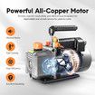 4CFM Vacuum Pump Set 1/3HP 1 Stage Air Conditioning HVAC Refrigeration AC Car Auto Repair Tools Food Clothes Packaging R134A R410 R502 Manifold Gauges