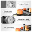 4CFM Vacuum Pump Set 1/3HP 1 Stage Air Conditioning HVAC Refrigeration AC Car Auto Repair Tools Food Clothes Packaging R134A R410 R502 Manifold Gauges