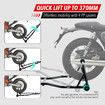 Rear Motorcycle Stand Paddock 500kg Motorbike Carrier Sport Dirt Bike Back Wheel Lift Swingarm Fork Heavy Duty Steel for Suzuki Yamaha Honda Kawasaki