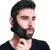 Beard Shaping & Styling Tool with Inbuilt Comb,Perfect for Line Up & Edging,Use with Beard Trimmer or Razor,Black
