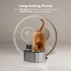 Wireless Pet 4.5L Water Fountain Stainless Steel Battery Operated for Cats & Dogs with Motion Sensor,Ultra Quiet Pump,Multi-Filtration