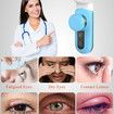 Eye Steamer Portable Electric Heated USB Nano Eye Mist Sprayer with Warm Compress for Dry Eyes,Rechargeable Eye Drops Steamer for Home Office Travel-Blue
