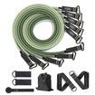 11 Pcs/Set TPE Resistance Bands Man Woman Fitness Training Belt Yoga Pull Rope Gym Equipment Elastic Tube Rubber Band