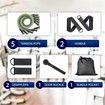 11 Pcs/Set TPE Resistance Bands Man Woman Fitness Training Belt Yoga Pull Rope Gym Equipment Elastic Tube Rubber Band