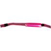 USB Rechargeable LED Reflective Belt Sash Adjustable Length LED Light Up Running Belt Light for Walkers (Pink)