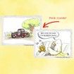 Banana Duck Plush Toy Cute Plushie Hugging Plush Pillow Duck Stuffed Animal for Girls and Boys White 50 CM