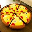 Comfy Food Pillows Toy Plush, Soft, Cuddly, and Irresistible Pefect Toys Gift for Kids and Friends, Pizza, 30 CM