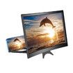 12 Inches Phone Screen Magnifier, 3D HD Movie Screen Amplifier Foldable Phone Stand Screen Amplifier for All Smartphone