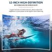 12 Inches Phone Screen Magnifier, 3D HD Movie Screen Amplifier Foldable Phone Stand Screen Amplifier for All Smartphone
