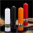 Electric Salt and Pepper Grinder, Battery Operated, Salt and Pepper Mills, Adjustable Coarseness,One Handed Operation 1 Pack (Red)