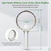 Magnifying Glass with Light, LED Magnifiers for Reading USB Rechargeable Magnifying Glasses with Light for Close Work