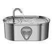 Cat Water Fountain,3.5L Large Capacity Automatic Stainless Steel Pet Water Dispenser Indoor Cat and Dog Water Fountain with Water Level Window