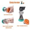 Treat Dispensing Puzzle Toys for Small Dogs,Interactive Chase Toys,Perfect Alternative to Slow Feeder Dog Bowls to Improves Pets Digestion