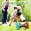 Treat Dispensing Puzzle Toys for Small Dogs,Interactive Chase Toys,Perfect Alternative to Slow Feeder Dog Bowls to Improves Pets Digestion
