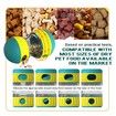 Interactive Dog Toys Food Treat Dispenser for Dogs Slow Feeding for Large/Medium/Small Aggressive Chewers Promotes Healthy Eating Habit-Green