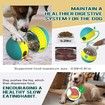 Interactive Dog Toys Food Treat Dispenser for Dogs Slow Feeding for Large/Medium/Small Aggressive Chewers Promotes Healthy Eating Habit-Green