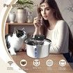 3.2L Wireless Pet Water Fountains for Cats Indoor,Stainless Steel Cordless Automatic Dog Drinking Dispenser