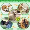 Dog Toys for Aggressive Chewers, Bionic Durian Interactive Dog Toys, Tough Puppy Dog Chew Toys for Small Medium Large Breed