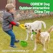 Dog Toys for Aggressive Chewers, Bionic Durian Interactive Dog Toys, Tough Puppy Dog Chew Toys for Small Medium Large Breed