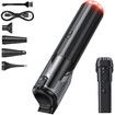 Multi-functional Car Vacuum Cleaner, Cordless Vacuum Cleaner, 10000 Pa, Strong Suction, Lighting Function, 3-in-1 Electric Air Pump Function, Blowing, Suction