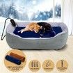 Dogs Electric Heating Pet Bed Blanket Thermal Mat Protection Temperature Display 75*45cm