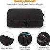8 Set Compression Packing Cubes Travel - Maximize Space In Luggage With Patented HybridMax Double Capacity Design For Travel,Large,Small,Medium-Black