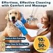 6PCS Pet Grooming Kit,Dog Washing Gloves,Dog Bath Brush,Dog Toothbrush Finger,Dog Bath Gloves,Dog Shampoo Brush,Pet Grooming Gloves,Pet Bath Supplies
