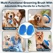 6PCS Pet Grooming Kit,Dog Washing Gloves,Dog Bath Brush,Dog Toothbrush Finger,Dog Bath Gloves,Dog Shampoo Brush,Pet Grooming Gloves,Pet Bath Supplies