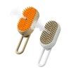 Cat Steam Brush, Pet Steam Groomer Comb,3 In 1 Cat Steam Brush Pet Hair Steamy Brushes,Pet Steam Brush for Cats Dogs (2PCS)