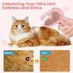 3 in 1 Cat Steam Brush,Pet Spray Hair Removal Comb for Shedding & Grooming,Water Brush for Cats Dogs Small Animals Long Short Hair (Pink)