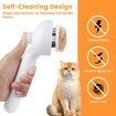 3 in 1 Cat Steam Brush,Pet Spray Hair Removal Comb for Shedding & Grooming,Water Brush for Cats Dogs Small Animals Long Short Hair (White)