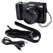 24Mp 3.0 Inch Tft LCD Flip Screen 1080P Fhd Digital Camera 4X Zoom Camcorder with Uv Lens Filter, Built in Flash