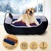 Dogs Cats Puppies Electric Heating Pet Bed Blanket Thermal Mat Protection Temperature Display 90cm x 60cm