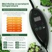 Seedling Heat Mat MET certified Starter Grow Plant Heated Germination Warming Pad Starter Grow Digital Temperature Controller 160W