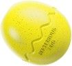 Dino Egg-Shaped Slow Feeder Dog Toy - Interactive Treat Dispenser Tough Chew Toys for Dogs Color Yellow