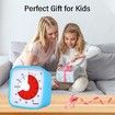 Visual Timer for Kids, 60-Minute Timer for Classroom Office Kitchen, Countdown Clock Timer for Children, Homeschool Supplies Study Tool (Blue and Red)