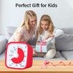 Visual Timer for Kids, 60-Minute Timer for Classroom Office Kitchen, Countdown Clock Timer for Children, Homeschool Supplies Study Tool (Red)