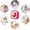 Visual Timer for Kids, 60-Minute Timer for Classroom Office Kitchen, Countdown Clock Timer for Children, Homeschool Supplies Study Tool (Red)