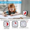 Visual Timer for Kids, 60-Minute Timer for Classroom Office Kitchen, Countdown Clock Timer for Children, Homeschool Supplies Study Tool (Black)