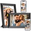 Uhale Digital Picture Frame WiFi 10.1 inch HD IPS Touch Screen Electronic Picture Frame Slideshow Smart Loop Digital Photo Frame (2Pack)
