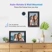 Uhale Digital Picture Frame WiFi 10.1 inch HD IPS Touch Screen Electronic Picture Frame Slideshow Smart Loop Digital Photo Frame (2Pack)